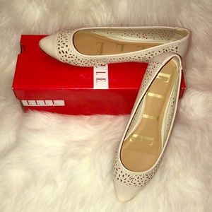 Cream colored flats